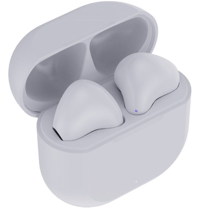 Myway Auriculares Bluetooth Wireless Touch MWHPH0030 con Estuche de Carga, Autonomía 3h, Blancos
